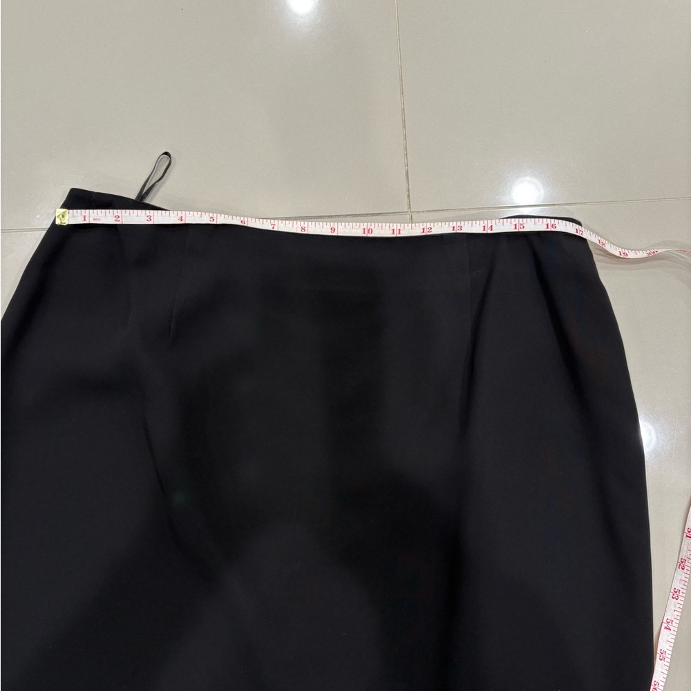 Jones New York Straight Black Skirt Size 16 - Picture 3 of 4